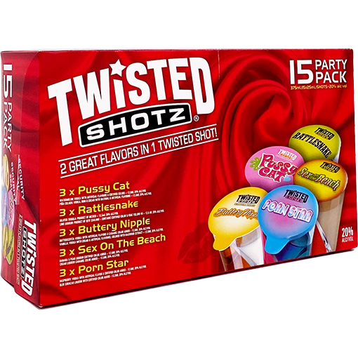 Twisted Shotz Sexy Party Pack | GotoLiquorStore
