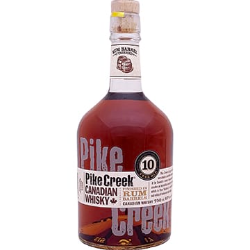 Pike Creek 10 Year Old Rum Barrel Finished Canadian Whiskey