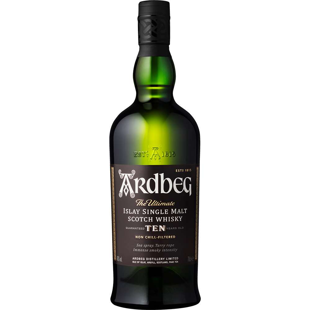 Ardbeg 10 Year Old Islay Single Malt Scotch Whiskey | GotoLiquorStore