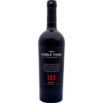 Noble Vines 181 Merlot 2016