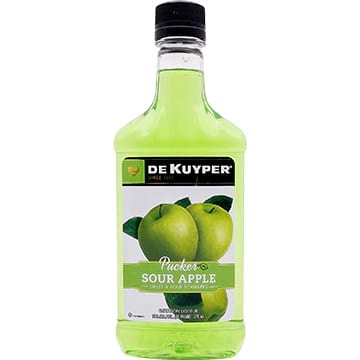 DeKuyper Sour Apple Pucker Schnapps Liqueur