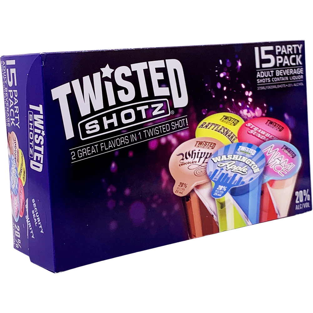 Twisted Shotz Traditional Party Pack Gotoliquorstore