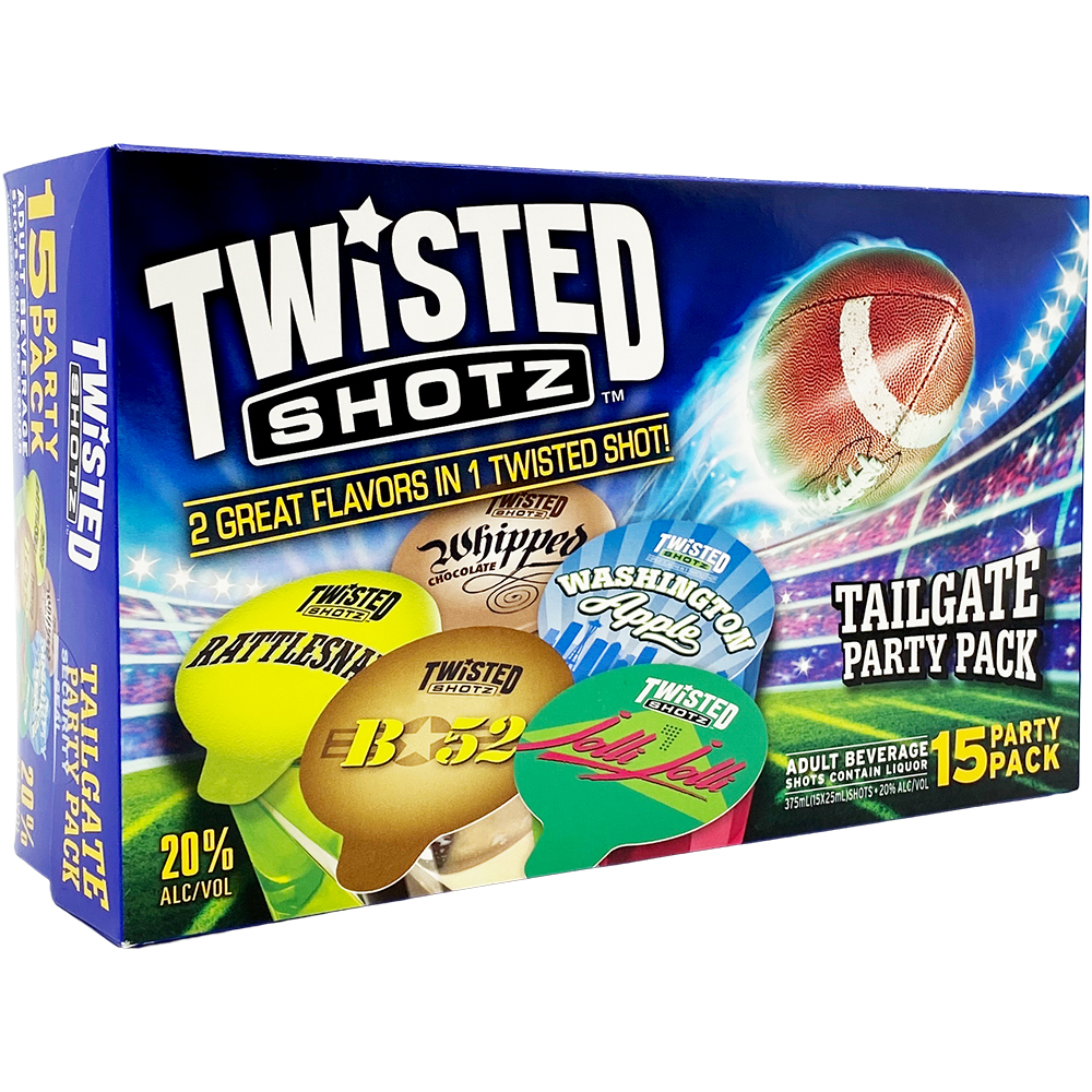 Twisted Shotz Tailgate Party Pack Gotoliquorstore