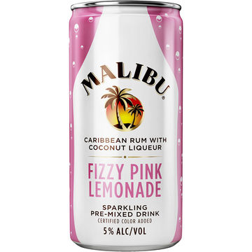 Malibu Fizzy Pink Lemonade Cocktail