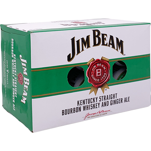 Picture of Jim Beam Bourbon Whiskey & Ginger Ale