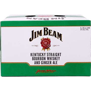 Jim Beam Bourbon Whiskey & Ginger Ale