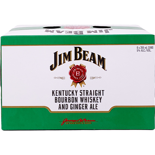 Picture of Jim Beam Bourbon Whiskey & Ginger Ale