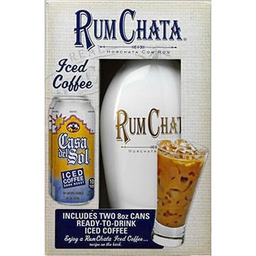 Rum Chata Liqueur with Iced Coffee Sampler Pack