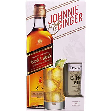 Johnnie Walker Red Label with Fever Tree Ginger Beer