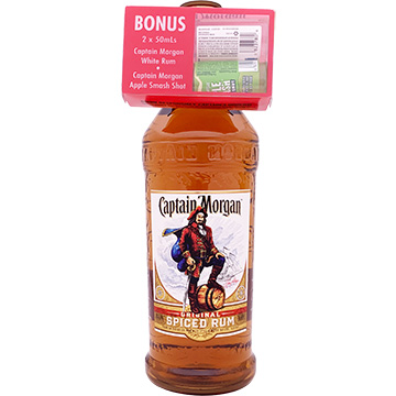Captain Morgan Original Spiced Rum with Two 50ml Miniature