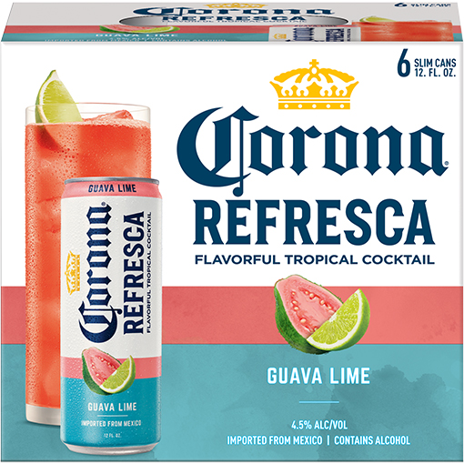corona refresca guava lime nutrition facts