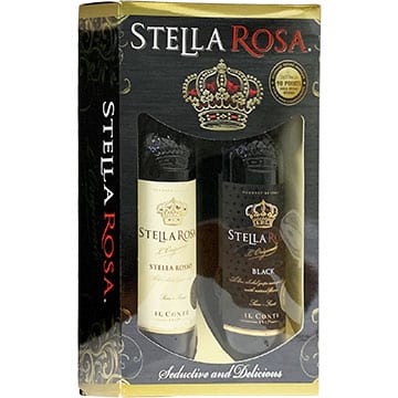 Stella Rosa Seductive and Delicious Rosso & Black Wine Gift Set