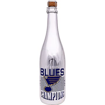 St. Louis Blues 2019 Champions Metallic Silver Bubbly