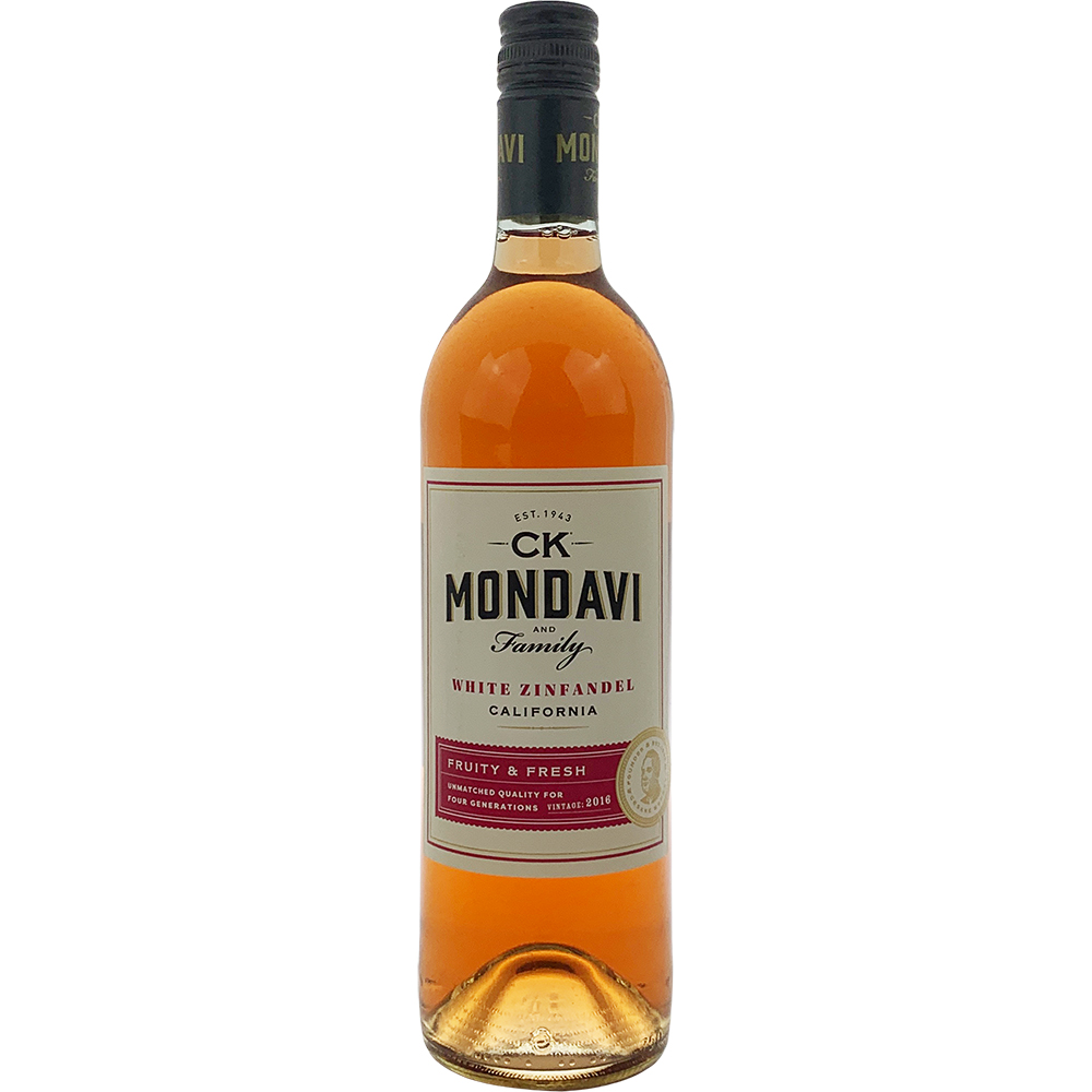 CK Mondavi White Zinfandel 2016 | GotoLiquorStore