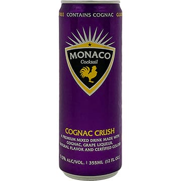 Monaco Cognac Crush Cocktail