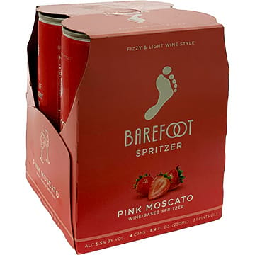 Barefoot Pink Moscato Spritzer