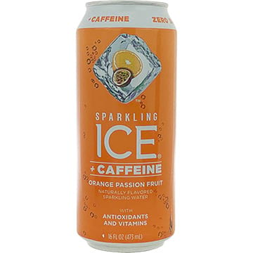Sparkling Ice + Caffeine Orange Passion Fruit Sparkling Water