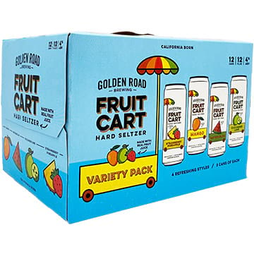 Golden Road Fruit Cart Hard Seltzer Variety Pack