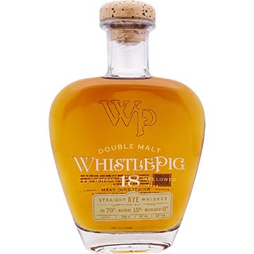 WhistlePig 18 Year Old Double Malt Straight Rye Whiskey
