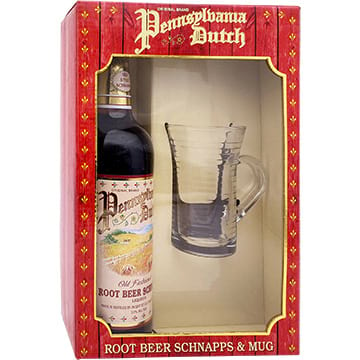 Pennsylvania Dutch Root Beer Schnapps Liqueur Gift Set with Mug