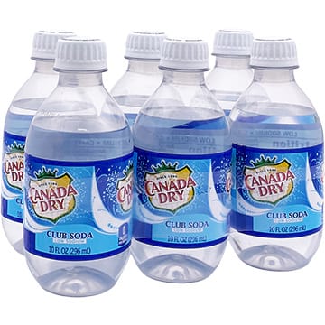 AGUA MINERAL CANADA DRY CLUB SODA 1 LT.