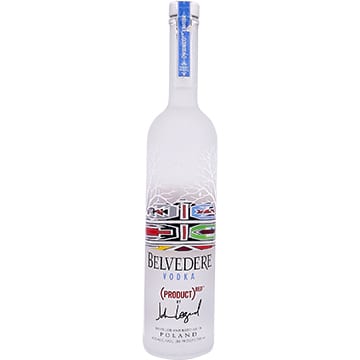 Belvedere Vodka Red Limited Edition by Laolu 1 Liter