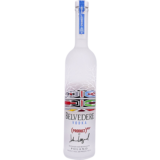 Belvedere Vodka Red by Laolu Limited Edition Vodka