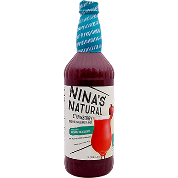 Nina's Natural Strawberry Daiquiri Margarita Mix