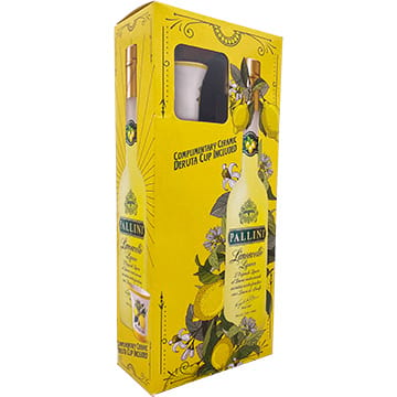 Pallini Limoncello Liqueur Gift Set with Ceramic Deruta Cup