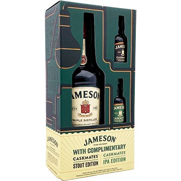 Jameson Irish Whiskey Gift Set with Two 50ml Caskmates