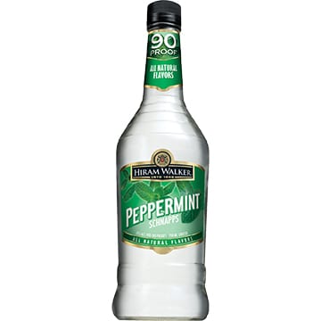 Hiram Walker 90 Proof Peppermint Schnapps Liqueur