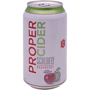 Schlafly Raspberry Proper Cider