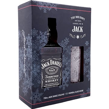Jack Daniel's Old No. 7 Tennessee Whiskey Gift Set with Highball Glass