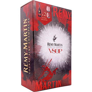 Remy Martin VSOP Cognac Gift Set with 2 Rock Glasses