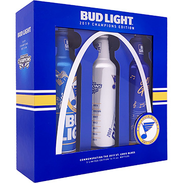 Bud Light St. Louis Blues 2019 Stanley Cup Champions Limited Edition