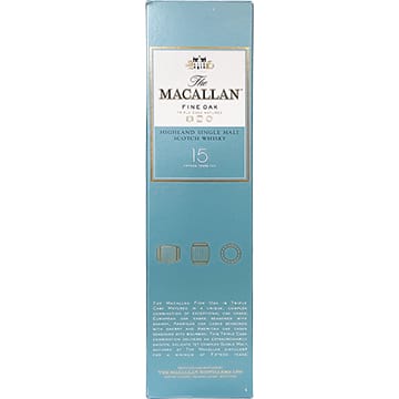 The Macallan 15 Year Old Triple Cask Matured with Box