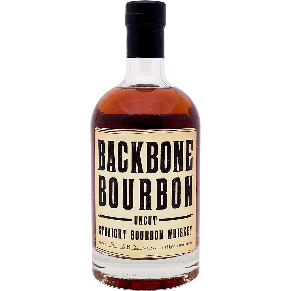 backbone bourbon prime back label