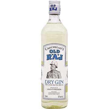 Cadenhead's Old Raj Blue Label 110 Proof Gin