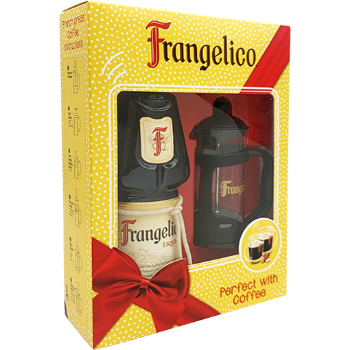 Frangelico Mini French Press. 1 cup capacity
