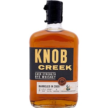 Knob Creek 2018 Limited Edition Cask Strength Rye Whiskey
