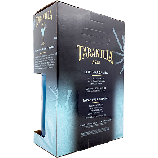 Tarantula Azul 750ml-gift set