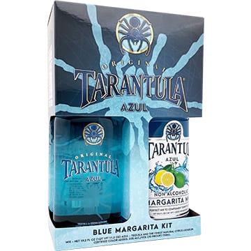 Tarantula Azul Tequila Gift Set with Blue Margarita Mix