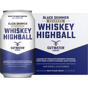 Cutwater Black Skimmer Whiskey Highball