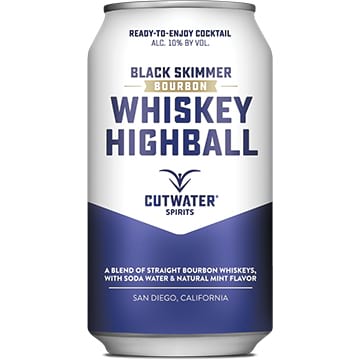 Cutwater Black Skimmer Whiskey Highball