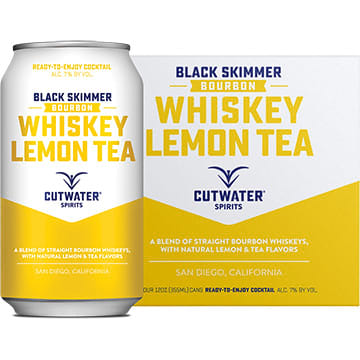 Cutwater Black Skimmer Whiskey Lemon Tea