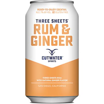 Cutwater Three Sheets Rum & Ginger