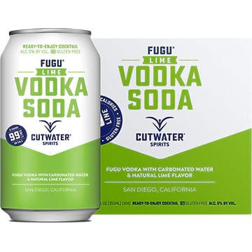 Cutwater Fugu Lime Vodka Soda