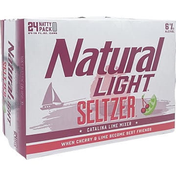Natural Light Seltzer Catalina Lime Mixer