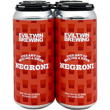 Evil Twin The Art of Mixing A Beer Negroni