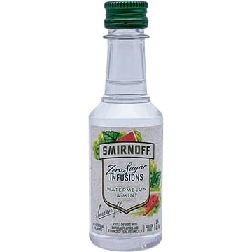 Smirnoff Zero Sugar Infusions Watermelon & Mint Vodka